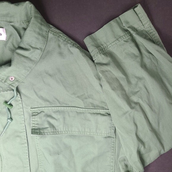 Vigoss Utility Jacket Green 100% Cotton Oversized Fit EUC No Size Tag (Fits... - Picture 3 of 6